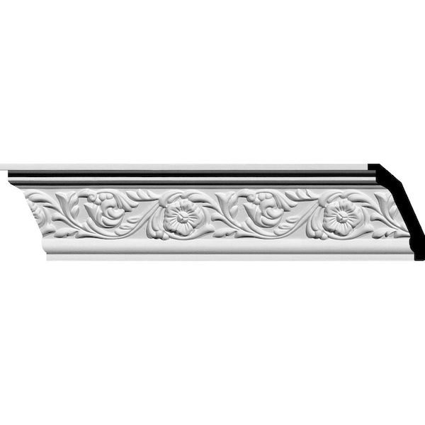 Ekena Millwork SAMPLE - 3 3/8"H x 2 1/8"P x 4"F x 12"L Medway Crown Moulding SAMPLE-MLD03X02X04ME - main